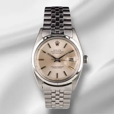 Rolex Datejust Steel Smooth Folded Jubilee