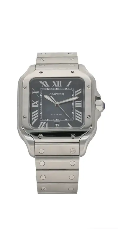 Cartier Santos De Cartier Large Blue