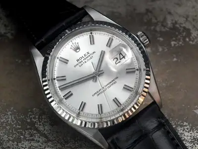 Rolex Stunning Steel Solid Gold Rolex Datejust