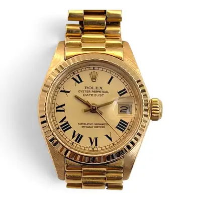 Rolex Datejust 18K Yellow Gold President