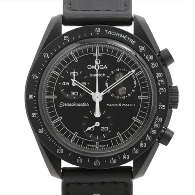 Omega x swatch Speedmaster missions Toe