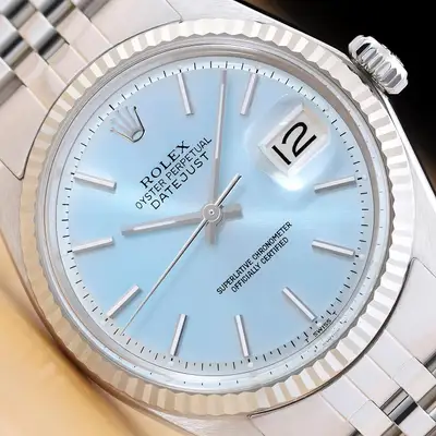 Rolex DATEJUST 18K WHITE GOLD STAINLESS