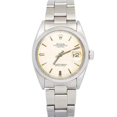Rolex 1505 Oyster Stainless Steel Silver