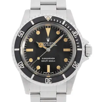 Rolex SUBMARINER 5513 black No border