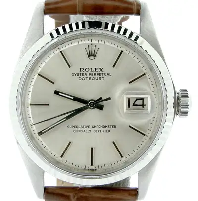Rolex Datejust Men Stainless Steel 18K