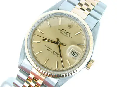 Rolex Datejust 2Tone Stainless Steel Yellow