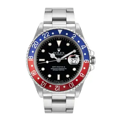 Rolex GMT-Master II Black Index Hour