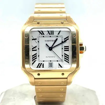 Cartier Santos Large 18k Yellow Gold
