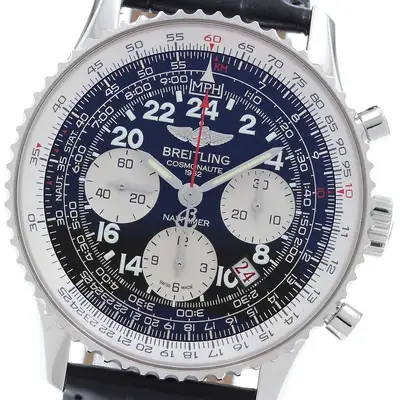 Breitling Navitimer Cosmonaut AB0210 Black Silver