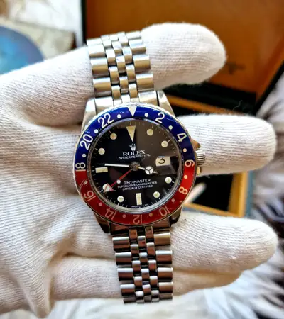 Rolex GMT MASTER 1675 PEPSI SS