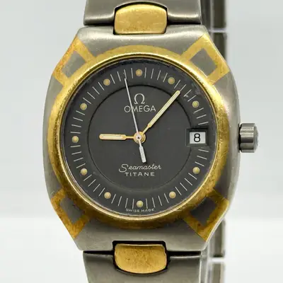 Omega Seamaster Titanium Gray 53562918 Running