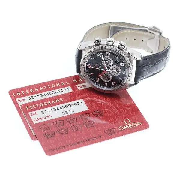 OMEGA Speedmaster Broad Arrow 321.13.44.50.01.001 44mm SS Automatic Watch #C3442