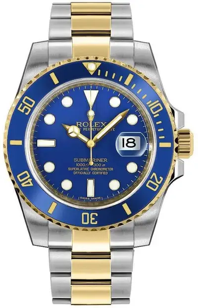Rolex Rolex Submariner 116613LB Blue Dial 18k Gold / Stainless Steel 40mm Men's Watch