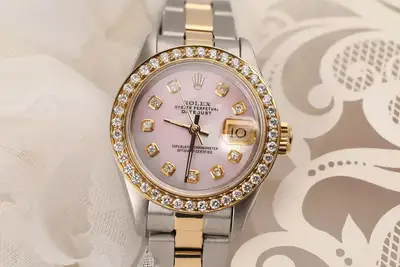 Rolex Datejust Pink Mother Of Pearl