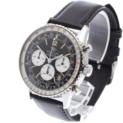 Breitling NAVITIMER 7806 SS Black Silver