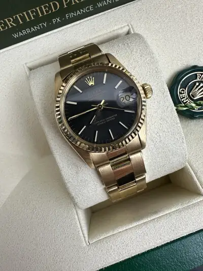 Rolex DATEJUST FULL YELLOW GOLD AND