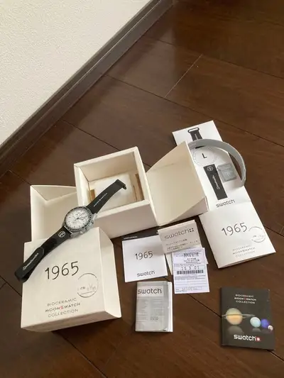 Omega x Swatch Speedmaster moonswatch with