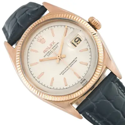Rolex Oyster Perpetual Datejust Ref.6605 18ct