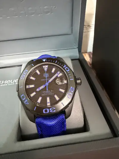 TAG Heuer Aquaracer Carrera Blue Nylon