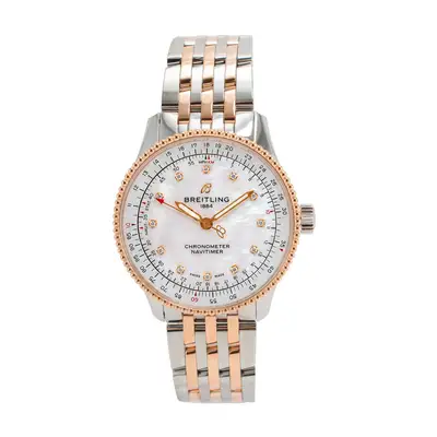 Breitling Navitimer U17395 18K Rose Gold
