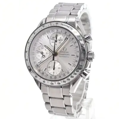 Omega Speedmaster Date/Day-Date Chronograph Stainless Steel