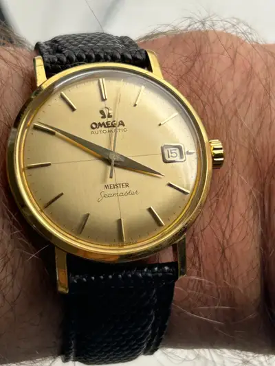 Omega Seamaster, Meister 18K Solid Gold