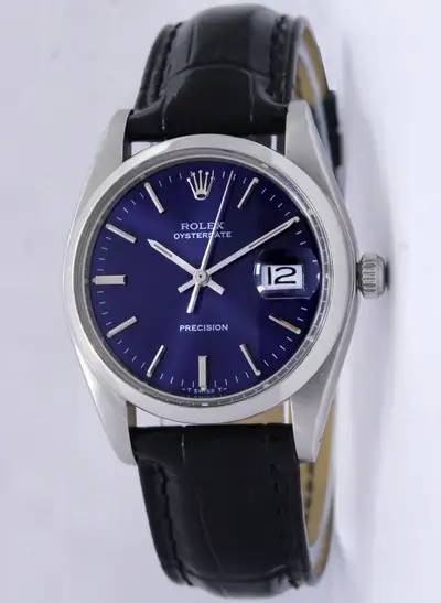 Rolex Oysterdate Precision Men Steel Ref