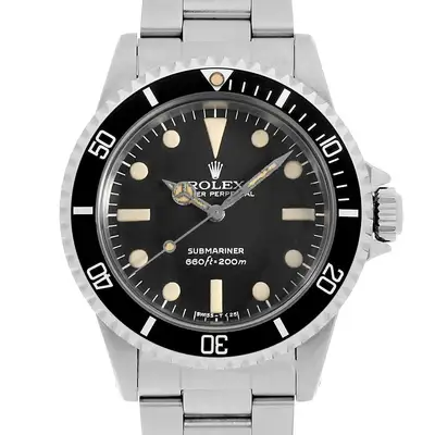 Rolex SUBMARINER Cal.1520 5513 black All