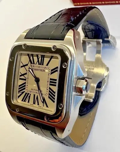 Cartier (Collector Year= Cartier Santos 100 Med