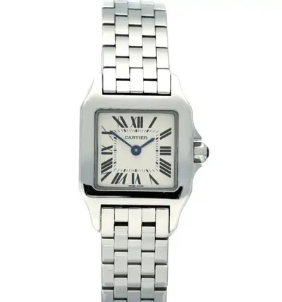 Cartier Santos Demoiselle 2698 Silvered Steel