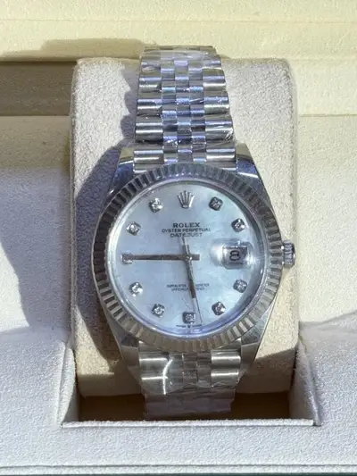Rolex Datejust Stainless Steel Jubilee Strap
