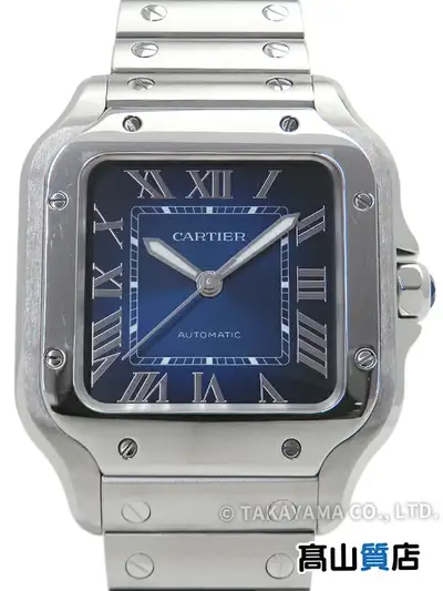 Cartier Santos WSSA0063/4075 Stainless Steel #TW3294