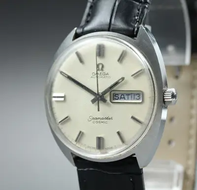 Omega Seamaster Tool 107 Silver Date
