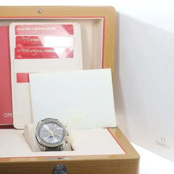 OMEGA Speedmaster 304.23.44.52.06.001 44mm SS Gray Dial Automatic Watch #C1547