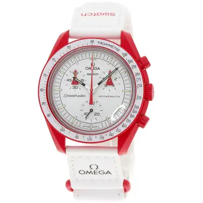 Omega Swatch S033R100 Mission to Mars Speedmaster