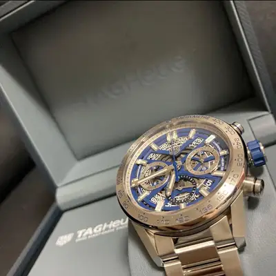 TAG Heuer Carrera Chronograph 02 Blue