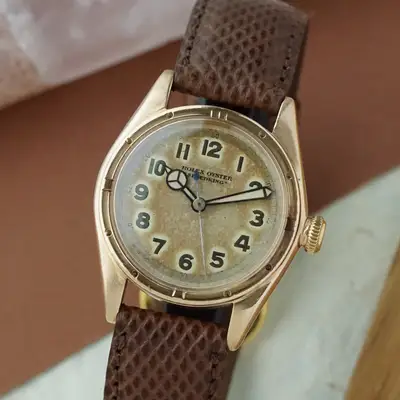 Rolex Oyster Speedking 2595 14K Rose