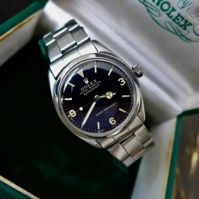 Rolex A VERY ROLEX EXPLORER REF. 5500