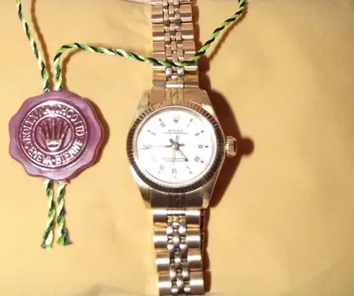 Rolex Oyster Perpetual 14k SOLID Gold