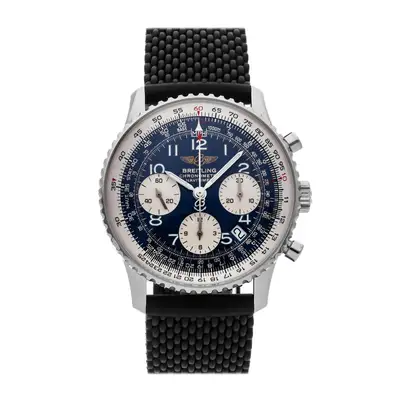 Breitling Navitimer Chrono Steel Rubber Strap