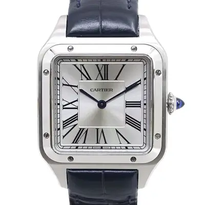 Cartier Santos WSSA0022 Black, Silver, #UW2231