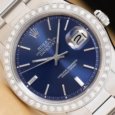 Rolex DATEJUST 1601 18K GOLD STEEL