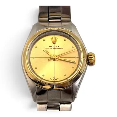 Rolex Oyster Perpetual Two Tone Zephyr