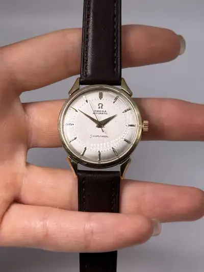 Omega Seamaster 14K Yellow Gold Men’s