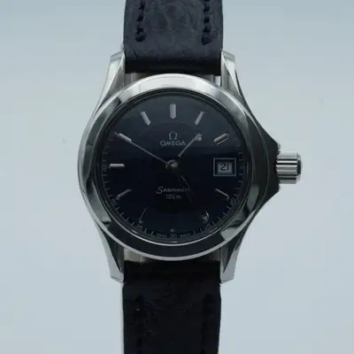 Omega Seamaster Steel Women's Leather Band