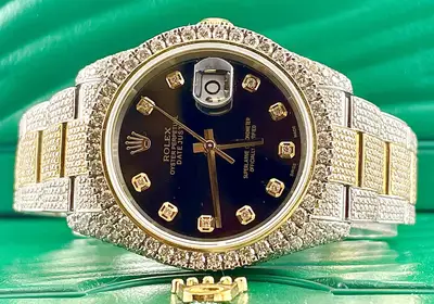 Rolex Datejust 18k Yellow Gold Steel