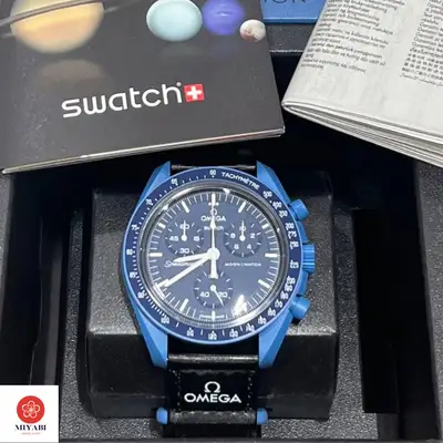 Omega Swatch Omega Bioceramic Moonswatch Mission to