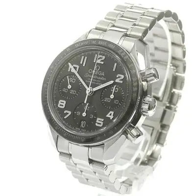 Omega OMEGA Speedmaster 324.30.38.40.06.001 38mm SS Gray Dial Automatic Watch #C5488