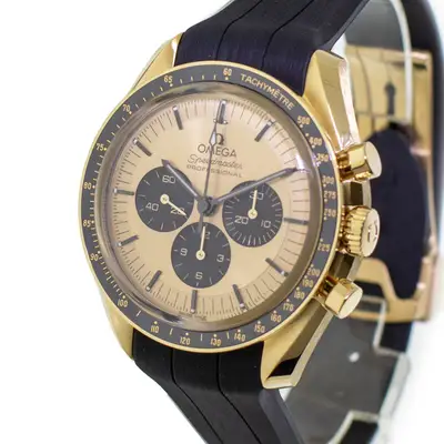 Omega Speedmaster Moonwatch Yellow Gold, Gold