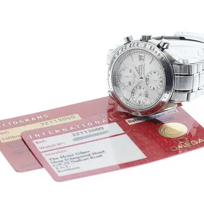 Omega Speedmaster 3211.3 Silver Chronograph